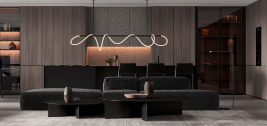 Темный декор интерьера с уверенной изысканностью — Полезная информация