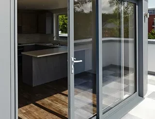 Алюминиевые раздвижные двери для дома